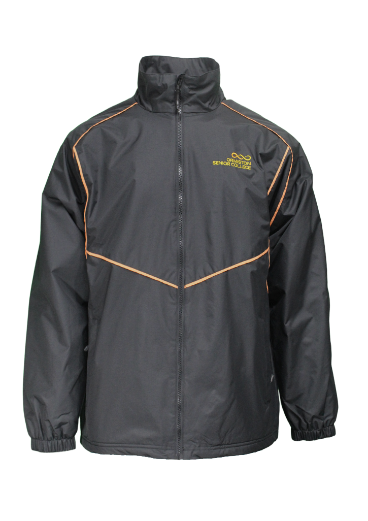 Ormiston Senior College Jacket Black/Orange